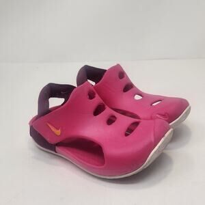 Nike Sunray Protect 3 Pink Sandals Outdoor Play Shoes Child Kids Size 10C